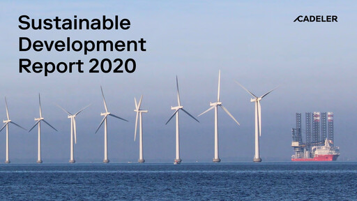 Vorschaubild Cadeler A/S Nachhaltigkeitsbericht 2020