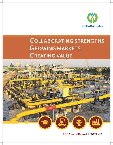 Vorschaubild Gujarat Gas
 Jahresbericht 2013-2014
