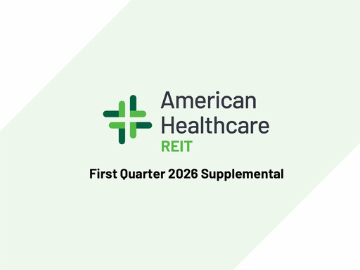 Thumbnail American Healthcare REIT Quarterly Report 2026-q1