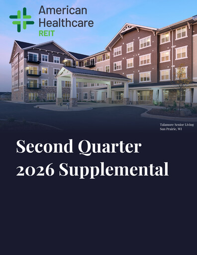 Thumbnail American Healthcare REIT Quarterly Report 2026-q2