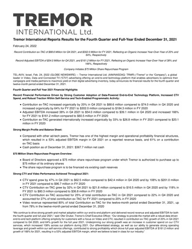 Thumbnail Nexxen Financial Report 2021