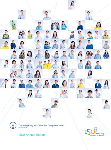 Vorschaubild Hong Kong and China Gas
 Jahresbericht 2012