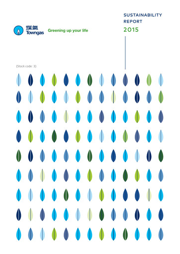 Vorschaubild Hong Kong and China Gas
 Nachhaltigkeitsbericht 2015