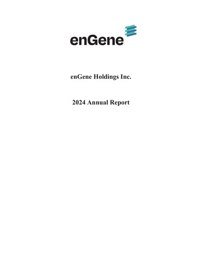 Thumbnail enGene Annual Report 2024