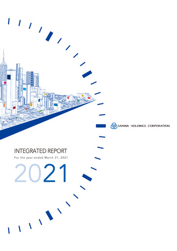 Thumbnail Sanwa Holdings Annual Report 2021