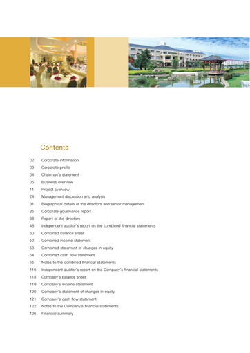 Thumbnail Country Garden
 Annual Report 2006