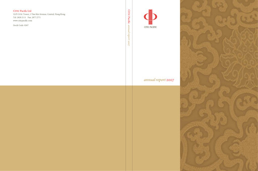 Miniature CITIC limited Rapport annuel 2007