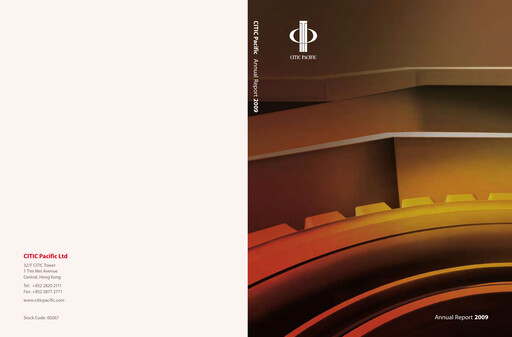 Miniature CITIC limited Rapport annuel 2009