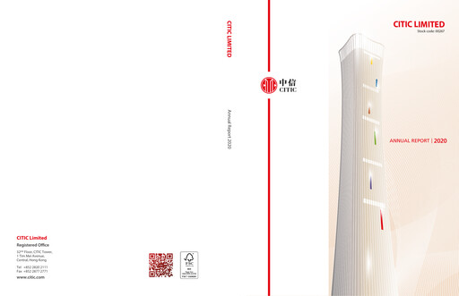 Miniature CITIC limited Rapport annuel 2020