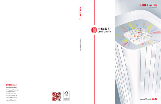 Miniature CITIC limited Rapport annuel 2023