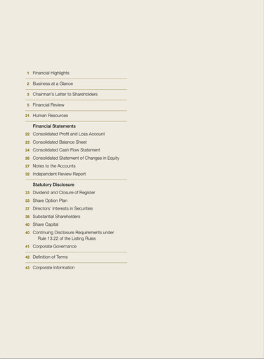 Thumbnail CITIC limited Half-year Report 2006-h1