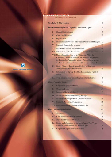 Thumbnail Yuanta Financial Holding Annual Report 2009