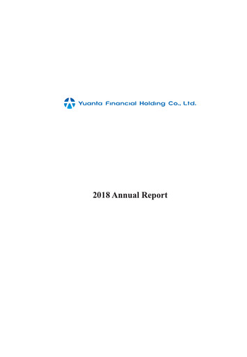 Thumbnail Yuanta Financial Holding Annual Report 2018