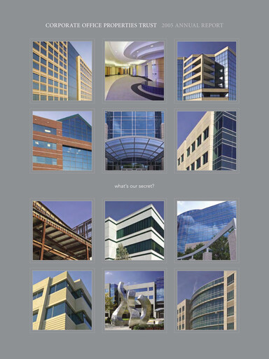 Thumbnail COPT Defense Properties Annual Report 2005