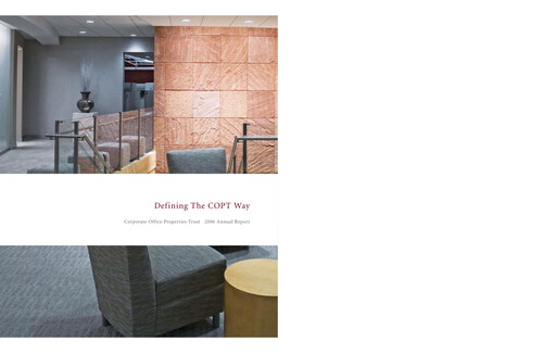 Thumbnail COPT Defense Properties Annual Report 2006