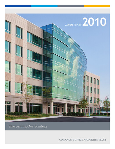 Thumbnail COPT Defense Properties Annual Report 2010