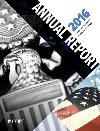Thumbnail COPT Defense Properties Annual Report 2016