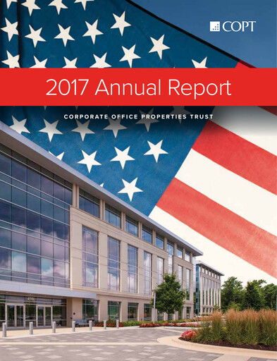 Thumbnail COPT Defense Properties Annual Report 2017