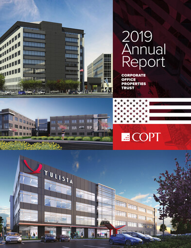 Thumbnail COPT Defense Properties Annual Report 2019