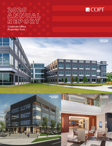 Thumbnail COPT Defense Properties Annual Report 2020