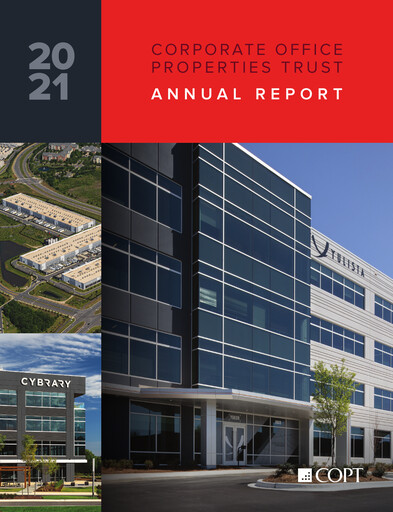 Thumbnail COPT Defense Properties Annual Report 2021