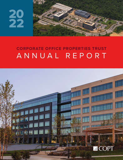 Thumbnail COPT Defense Properties Annual Report 2022