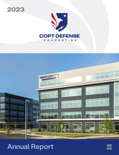 Thumbnail COPT Defense Properties Annual Report 2023