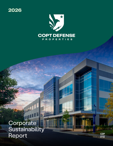 Thumbnail COPT Defense Properties Sustainability Report 2025