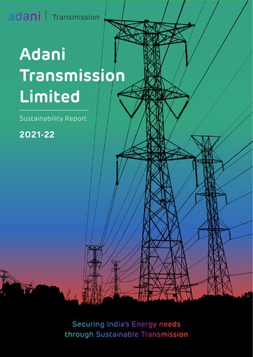 Thumbnail Adani Energy Solutions Sustainability Report 2021-2022