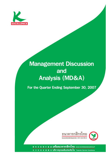 Vorschaubild Kasikornbank Quartalsbericht 2007-q3