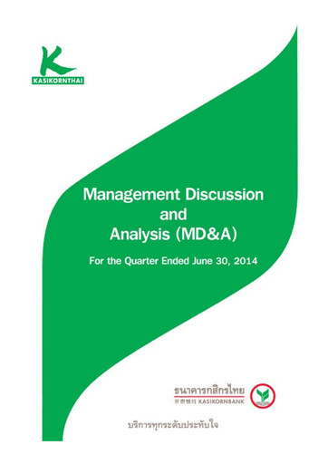 Vorschaubild Kasikornbank Quartalsbericht 2014-q2