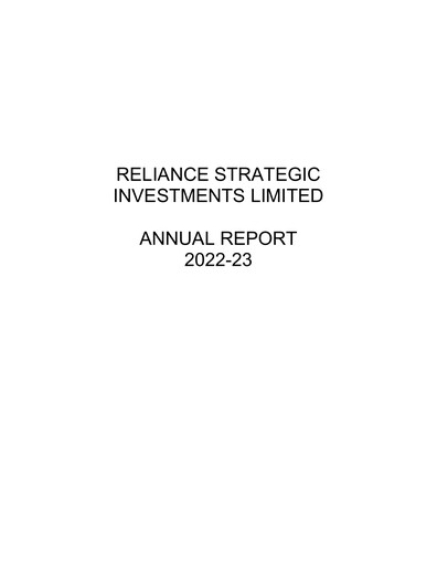 Thumbnail Jio Financial Services Annual Report 2022-2023