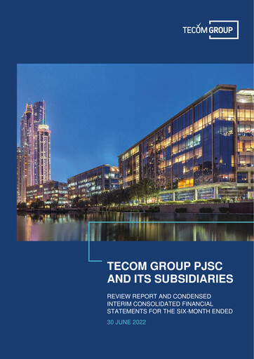 Vorschaubild TECOM Group Finanzmitteilung 2022-h1