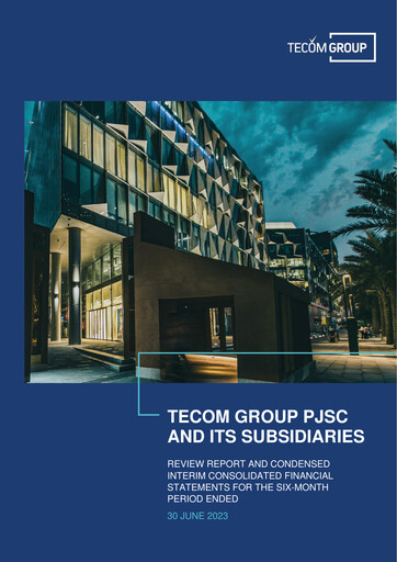 Vorschaubild TECOM Group Finanzmitteilung 2023-h1