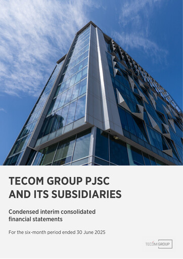 Vorschaubild TECOM Group Finanzmitteilung 2025-h1