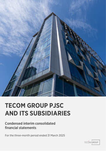 Thumbnail TECOM Group Quarterly Report 2025-q1