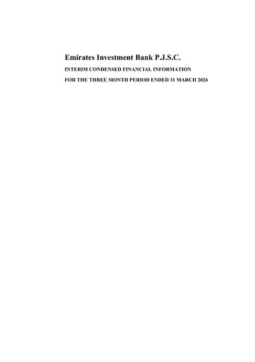 Thumbnail Emirates Investment Bank Quarterly Report 2026-q1