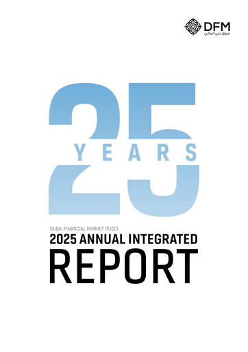 Thumbnail Dubai Financial Market (DFM) Integrated Report 2025