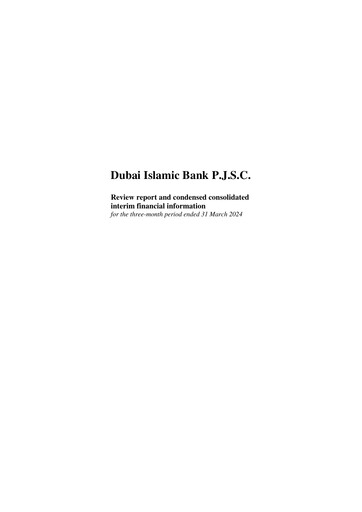 Thumbnail Dubai Islamic Bank Financial Statement 2024-q1