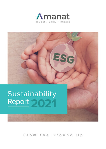 Vorschaubild Amanat Holdings ESG-Bericht 2021