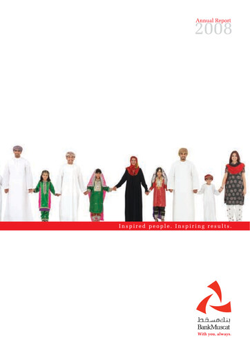 Thumbnail Bank Muscat Annual Report 2008