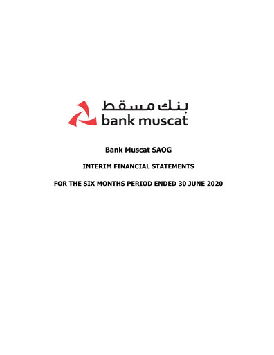 Thumbnail Bank Muscat Financial Statement 2020-h1