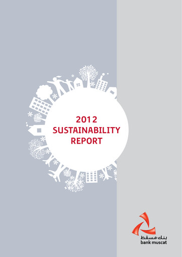 Thumbnail Bank Muscat Sustainability Report 2012
