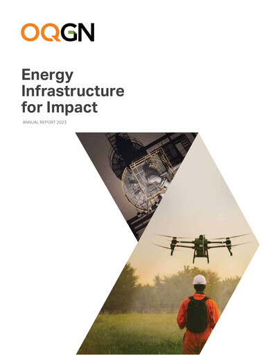 Miniature OQ Gas Network Company Rapport annuel 2023