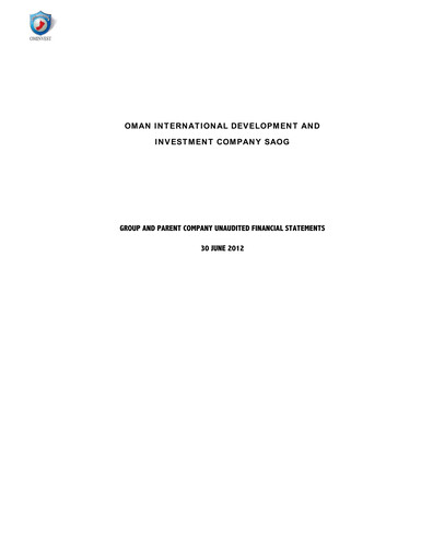 Thumbnail Ominvest Financial Statement 2012-h1