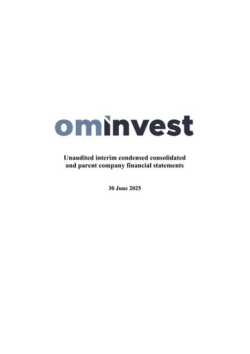 Thumbnail Ominvest Financial Statement 2025-h1