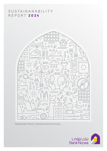 Vorschaubild Bank Nizwa Nachhaltigkeitsbericht 2024