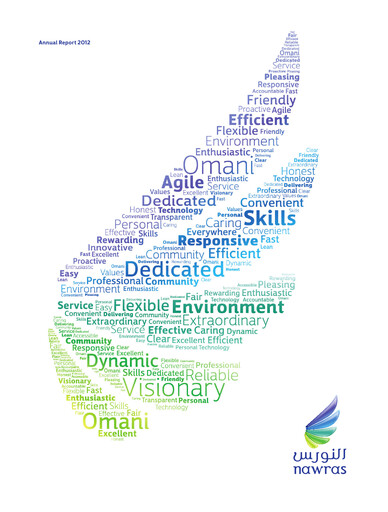 Thumbnail Ooredoo Oman Annual Report 2012