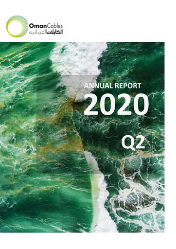 Miniature Oman Cables Industry Rapport financier 2020-h1