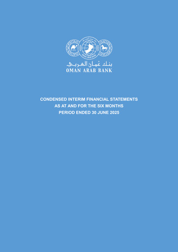 Thumbnail Oman Arab Bank Financial Statement 2025-h1